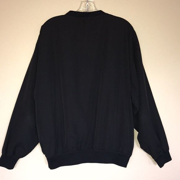 Cabelas Mens Black Golf Pullover - Picture 4 of 4